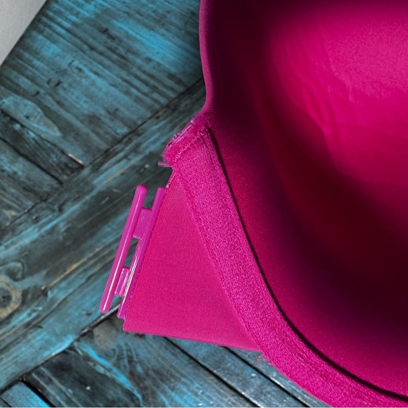 Torrid XO Pink Plunge Push-Up Front-Close Underwire Lace Bra Size 46DDD - Picture 16 of 16